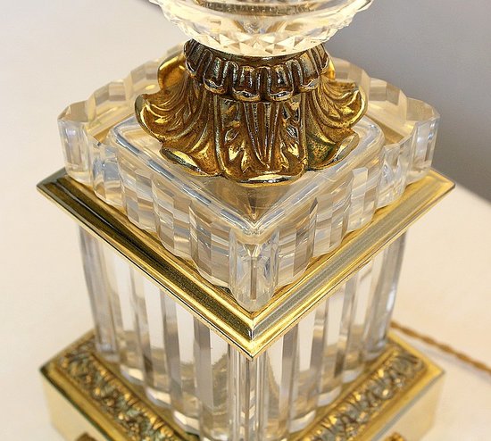 Cut crystal lamp, Restoration taste – 1940