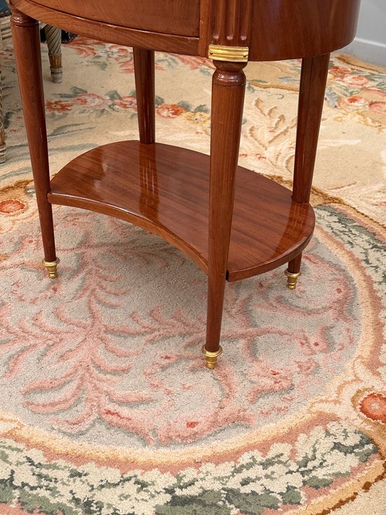 Louis XVI Mahogany Salon Table Circa 1780