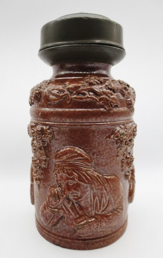 Two Tobacco Pots, Beauvaisis 19th Century.