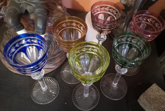 6 Roehmer Baccarat glasses model Jonzac