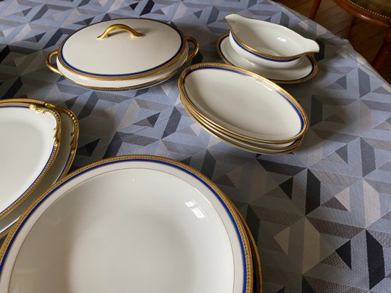 Service de table 47 assiettes, Limoges