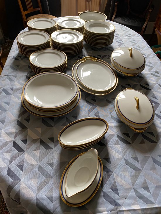 Service de table 47 assiettes, Limoges