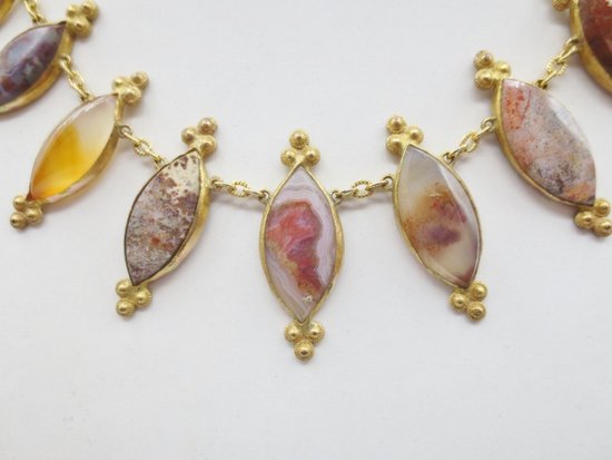 Necklace from the Restoration period.