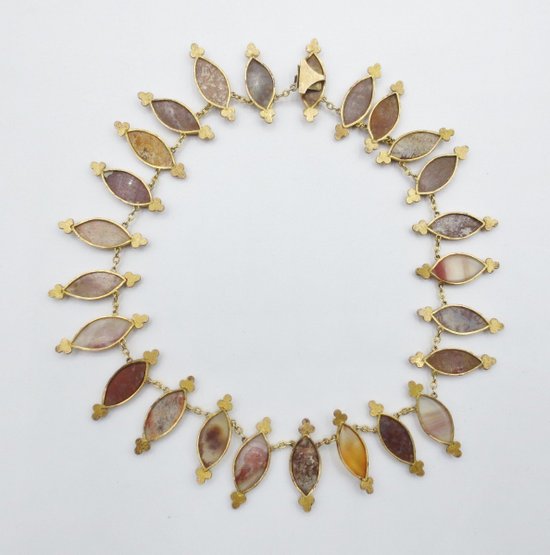 Necklace from the Restoration period.