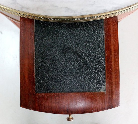 Mahogany Bouillotte table, Louis XVI style - Early 20th century