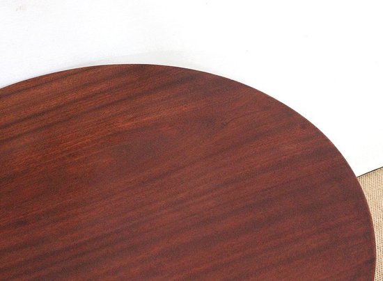 Solid Mahogany Coffee Table, Art Deco – 1930s