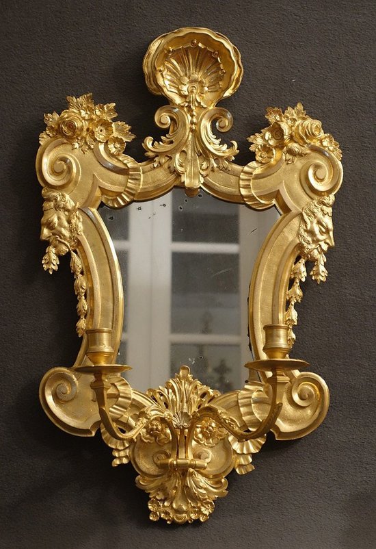 Pair Of Large Louis XIV Sconces, XIXth