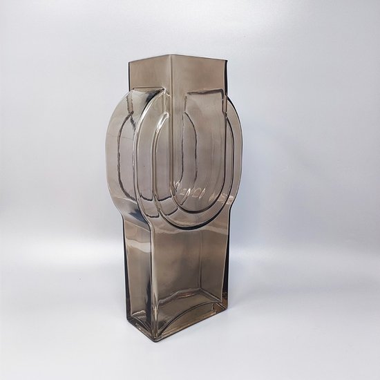 1970 Astonishing Beige Vase by Tamara Aladdin. Made in Finland