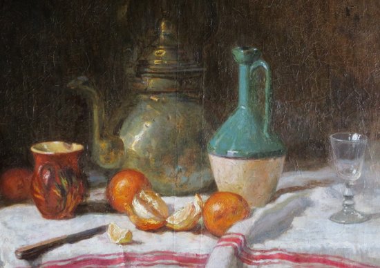 Still Life Signed H. Fontaine.