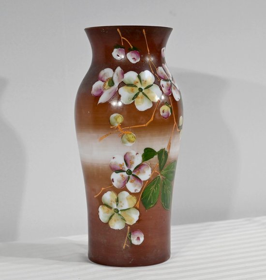 Fine Porcelain Vase, Art Nouveau - 1900