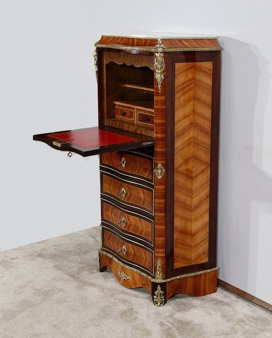 Precious Wood Secretary, Napoleon III period - Mid 19th century