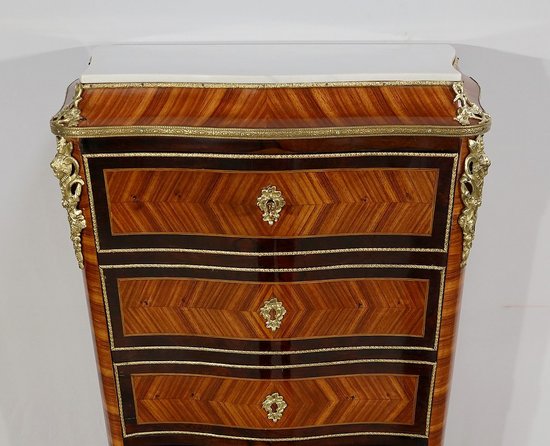 Precious Wood Secretary, Napoleon III period - Mid 19th century