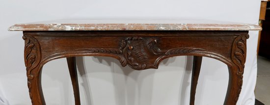 Table à Gibier, style louis XV – Milieu XIXe