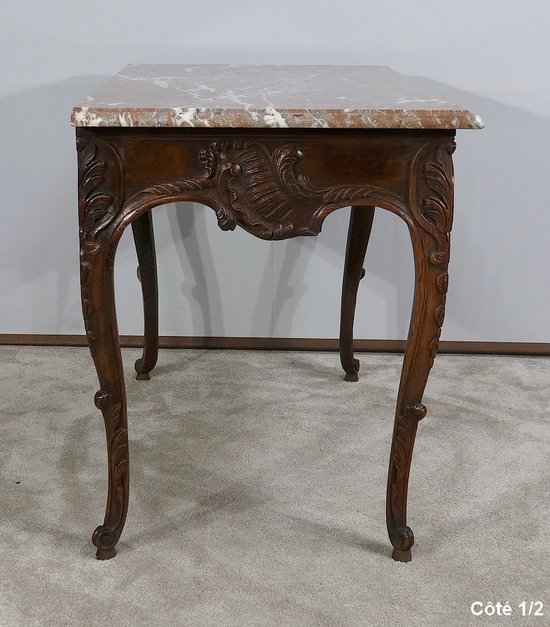 Table à Gibier, style louis XV – Milieu XIXe