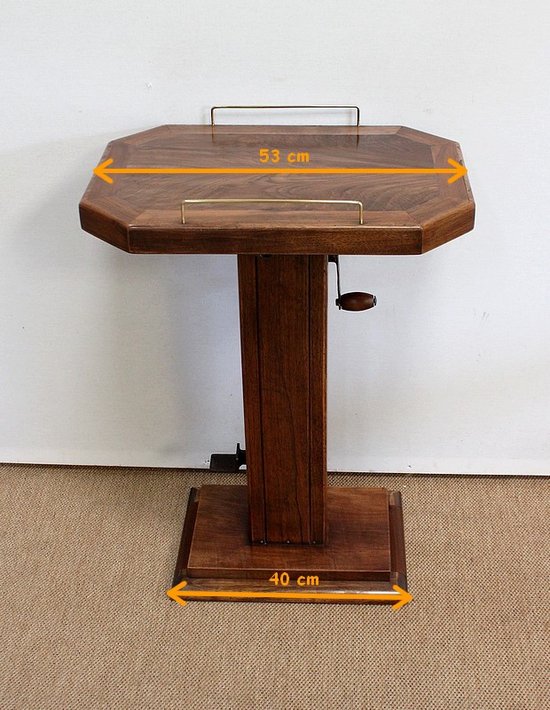 Lectern in solid walnut - 1940