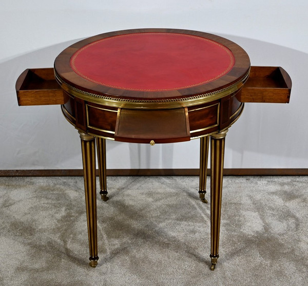 Mahogany Bouillotte table, Louis XVI - XVIIIth century