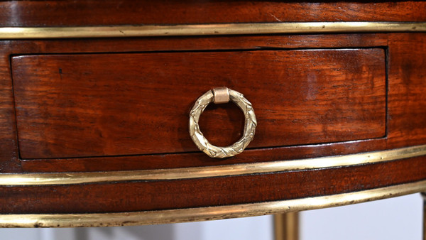 Mahogany Bouillotte table, Louis XVI - XVIIIth century