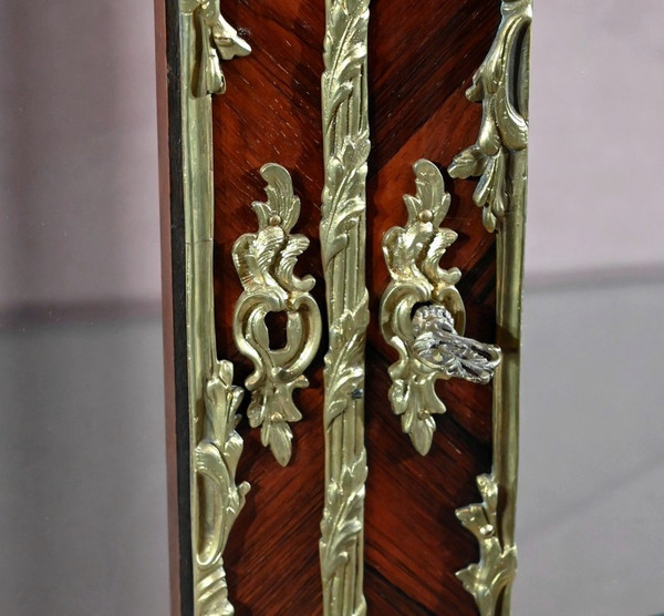 Vitrine 2 Portes en Palissandre, style Louis XV, époque Napoléon III – Milieu XIXe