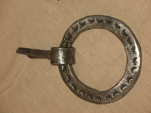 17th century wrought iron door knocker