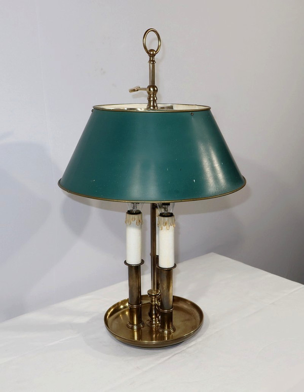 Lampada Bouillotte in bronzo dorato - Inizio XX secolo