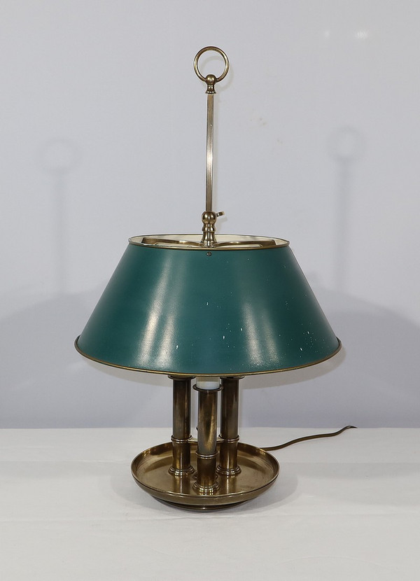 Lampada Bouillotte in bronzo dorato - Inizio XX secolo