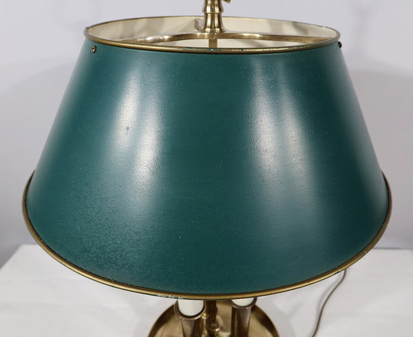 Lampada Bouillotte in bronzo dorato - Inizio XX secolo