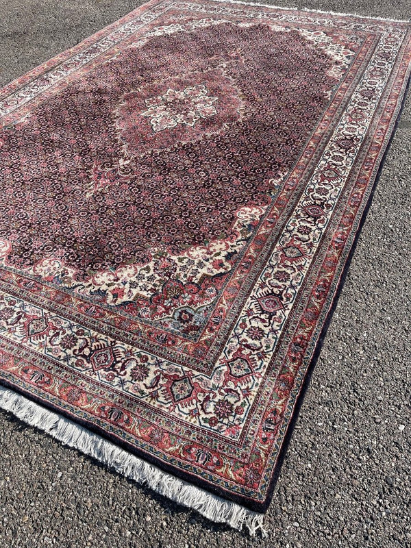 Bidjar Persian Rug 312 X 204 Cm Handknotted Wool In Iran Around 1980 Superb