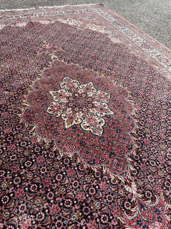 Bidjar Persian Rug 312 X 204 Cm Handknotted Wool In Iran Around 1980 Superb