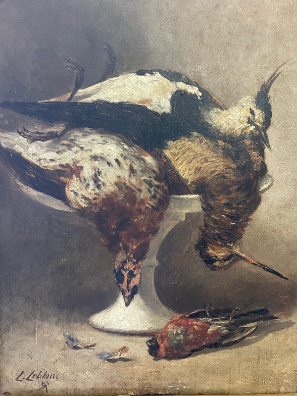 Return From Hunting Still Life With Woodcocks And Lapwing Late 19th