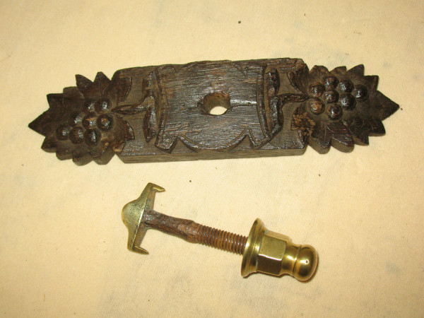 3 locks or lightning door keys 18th century Folk Art Harvest