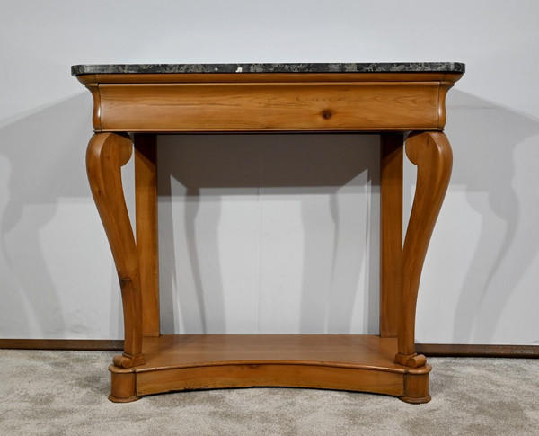 Petite Console de Propriété en Merisier, époque Louis Philippe – 1ère partie du XIXe