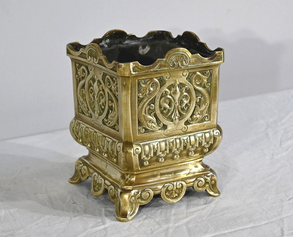 Cache Pot in Gilt Bronze - Late 19th Century