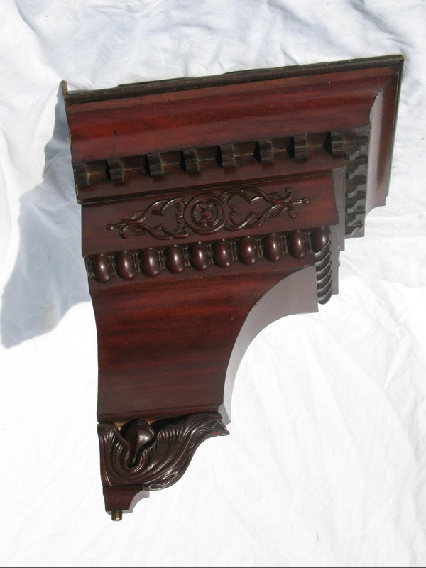 Mahogany wall console from the Napoleon III period