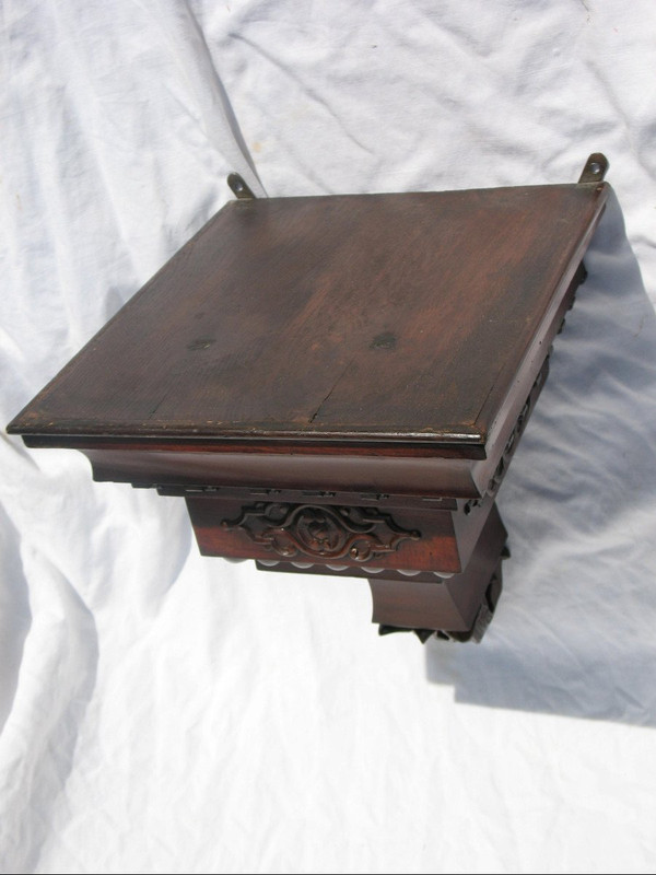 Mahogany wall console from the Napoleon III period