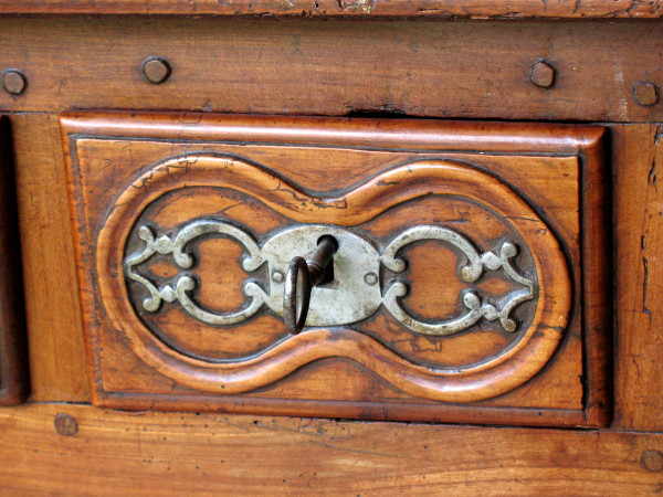 Regency period sideboard with 2 doors and 3 drawers Origin Saintonge 18th century