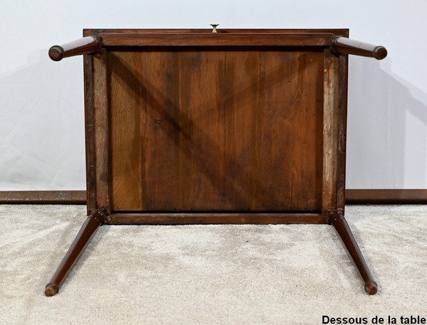 Small Cuban mahogany table, Louis XVI period - Late 18th century