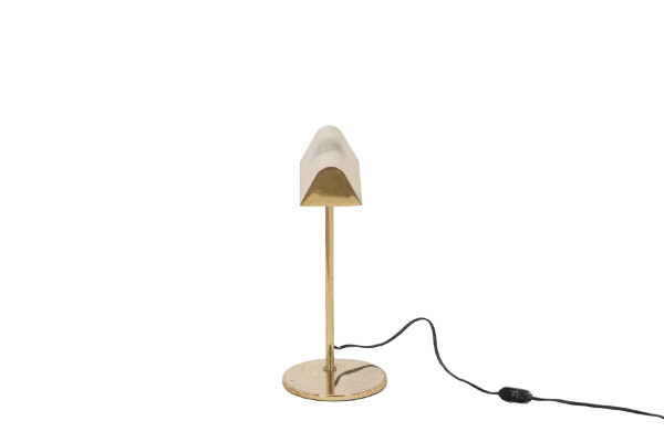 Lampe De Bibliothèque En Laiton Doré, Années 1970, LS5687409E