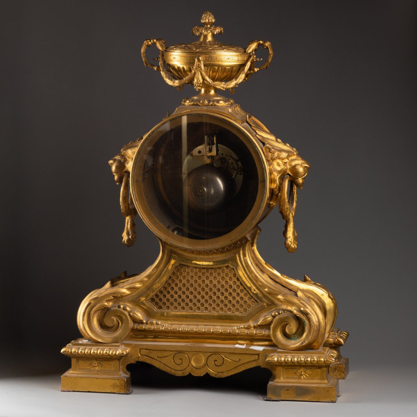 Tostain Mantel Clock, 19th Century