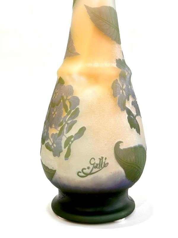 Bedeutende Jugendstil-Gallé-Vase