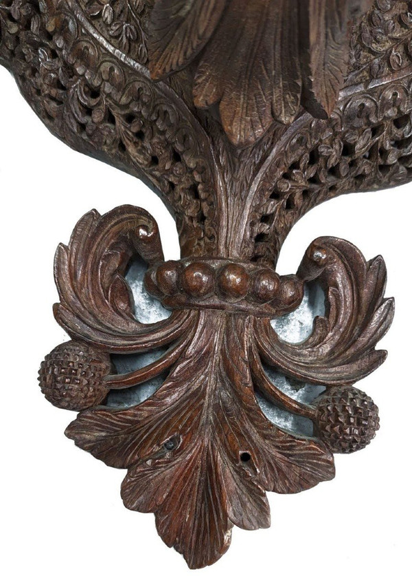 Console d'Applique d'époque XIXème Indo Portugaise