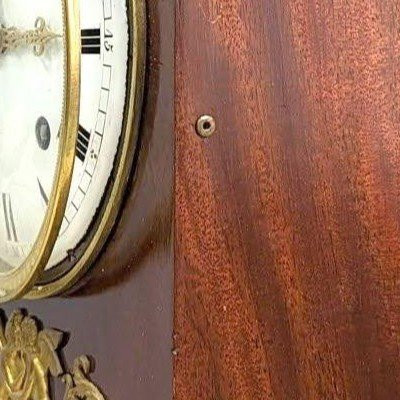 Bollard Clock Mahogany Movement with 3 Bells Guillaume Isidore Champion in Paris