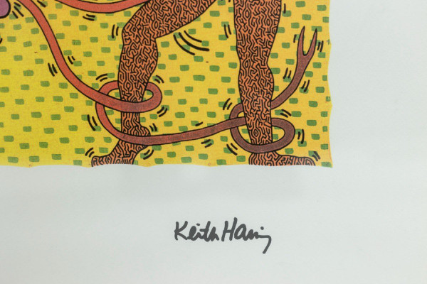 Keith Haring, Siebdruck, 1990er Jahre, LS5370F