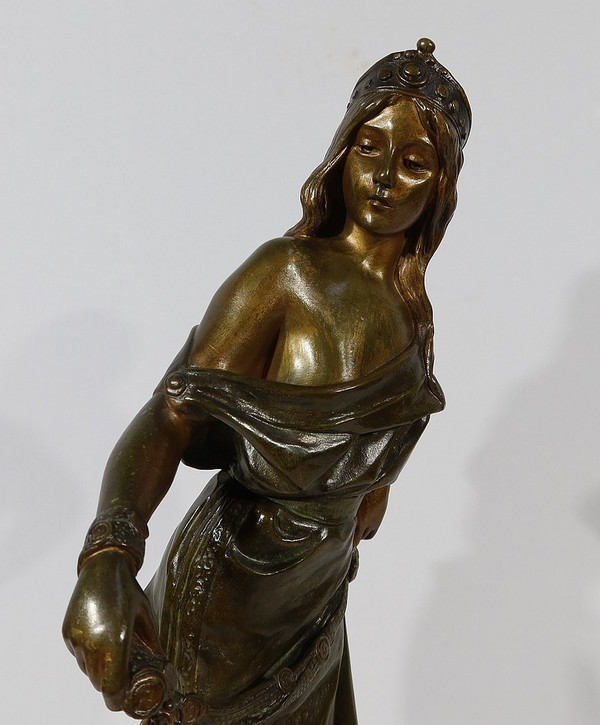 Bronze « Talisman » de E. Villanis – Début XXe