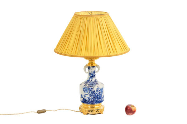 Japanese Porcelain And Gilt Bronze Lamp, Circa 1880, LS5095331A