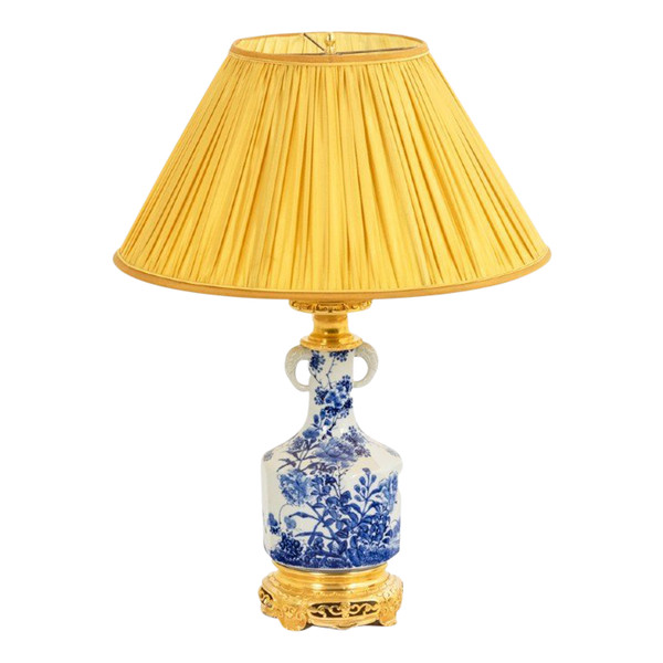 Japanese Porcelain And Gilt Bronze Lamp, Circa 1880, LS5095331A