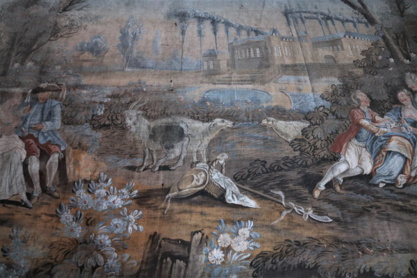 Large Oil On Canvas, Fresco in the 18th Century Style, 260x513cm