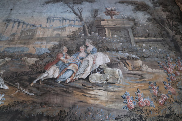 Large Oil On Canvas, Fresco in the 18th Century Style, 260x513cm