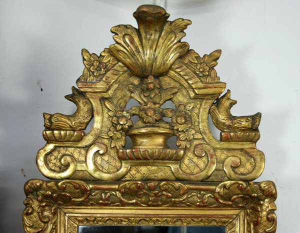 Regency Period Gilt Wood And Stucco Mirror