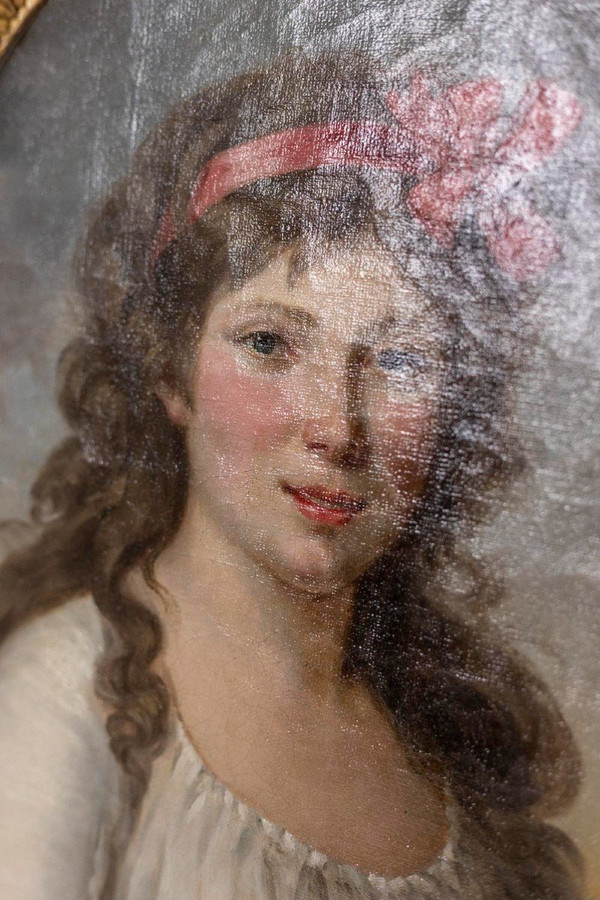 Direttorio Periodo Ritratto di una giovane donna, circa 1800, Ls51621004