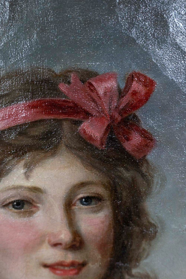 Direttorio Periodo Ritratto di una giovane donna, circa 1800, Ls51621004